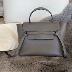 Celine Micro Belt Bag Gray